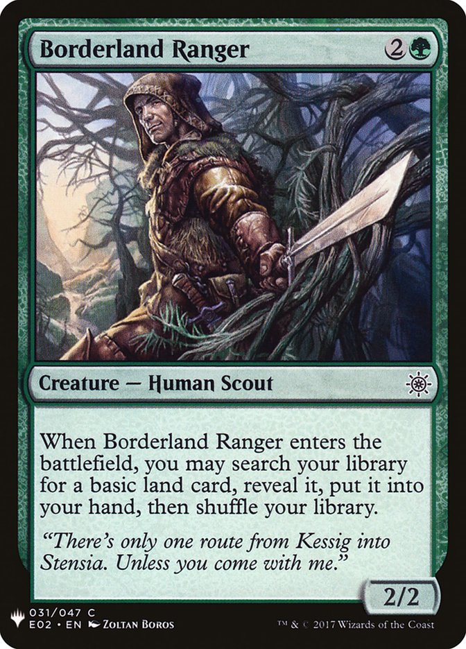 Borderland Ranger [Mystery Booster] | Kessel Run Games Inc. 