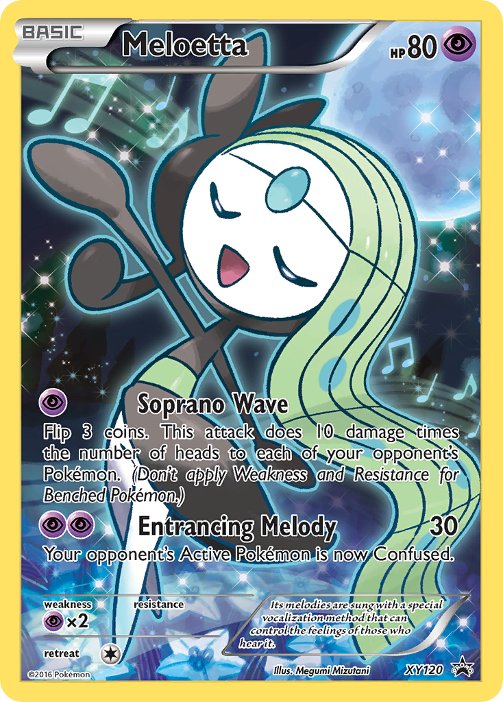 Meloetta (XY120) [XY: Black Star Promos] | Kessel Run Games Inc. 