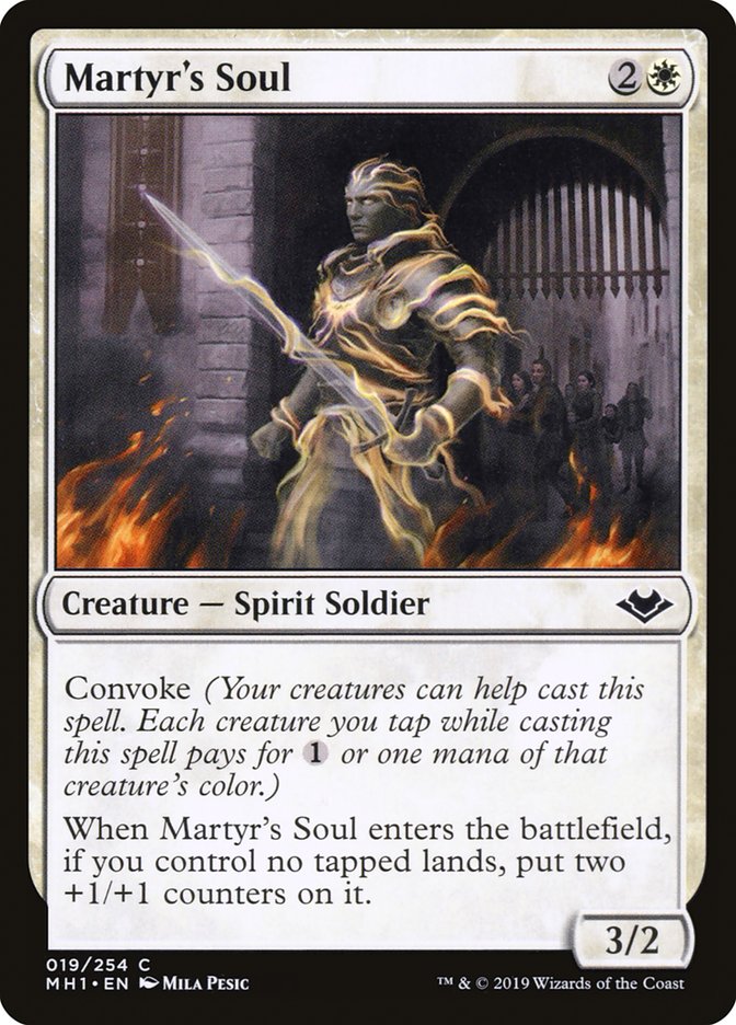 Martyr's Soul [Modern Horizons] | Kessel Run Games Inc. 