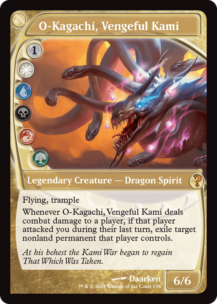 O-Kagachi, Vengeful Kami (Future Sight) [Mystery Booster 2] | Kessel Run Games Inc. 