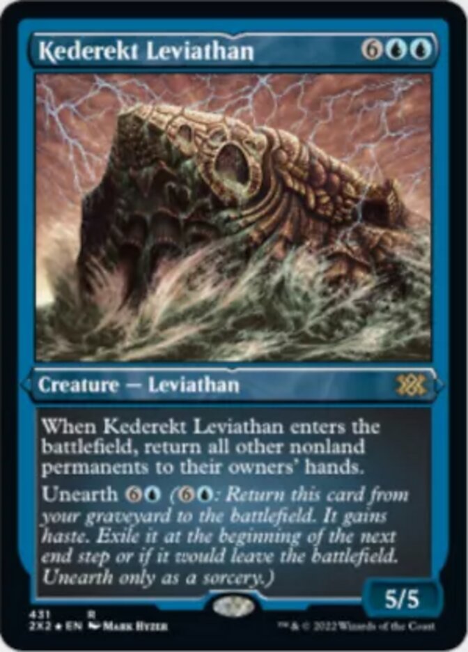 Kederekt Leviathan (Foil Etched) [Double Masters 2022] | Kessel Run Games Inc. 