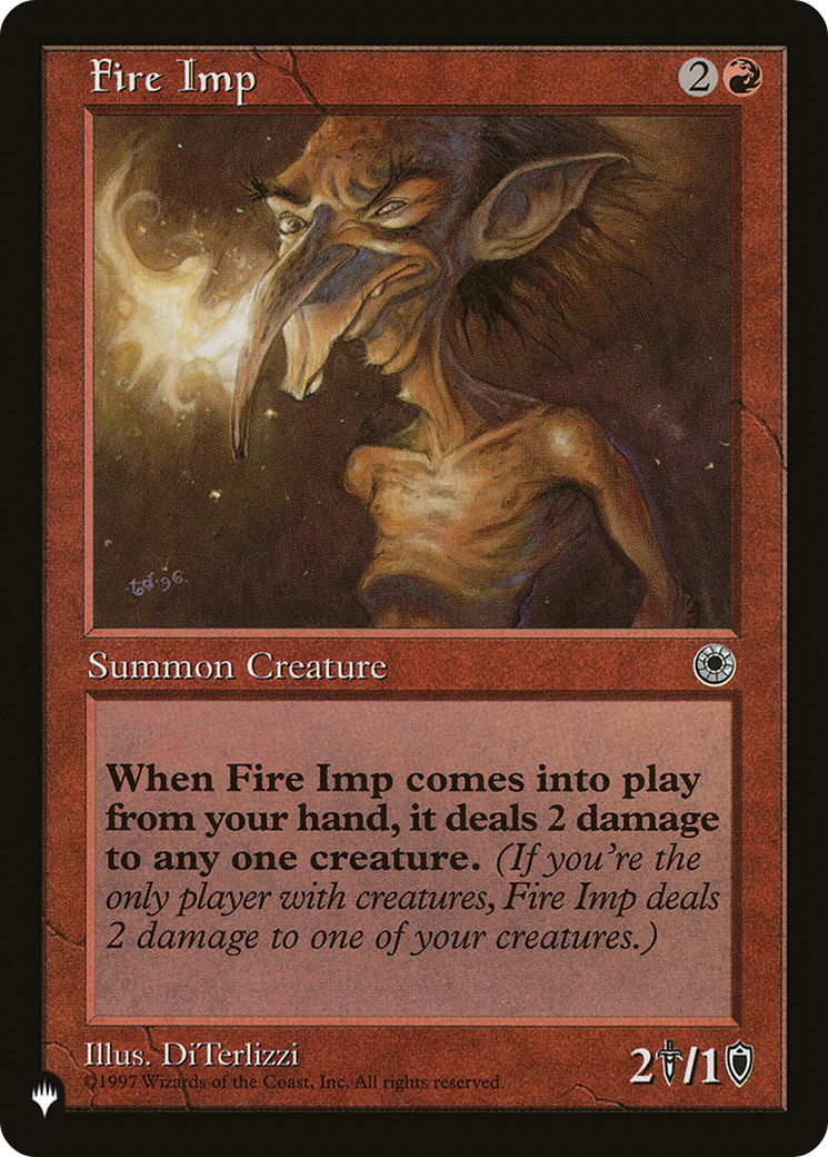 Fire Imp [The List Reprints] | Kessel Run Games Inc. 