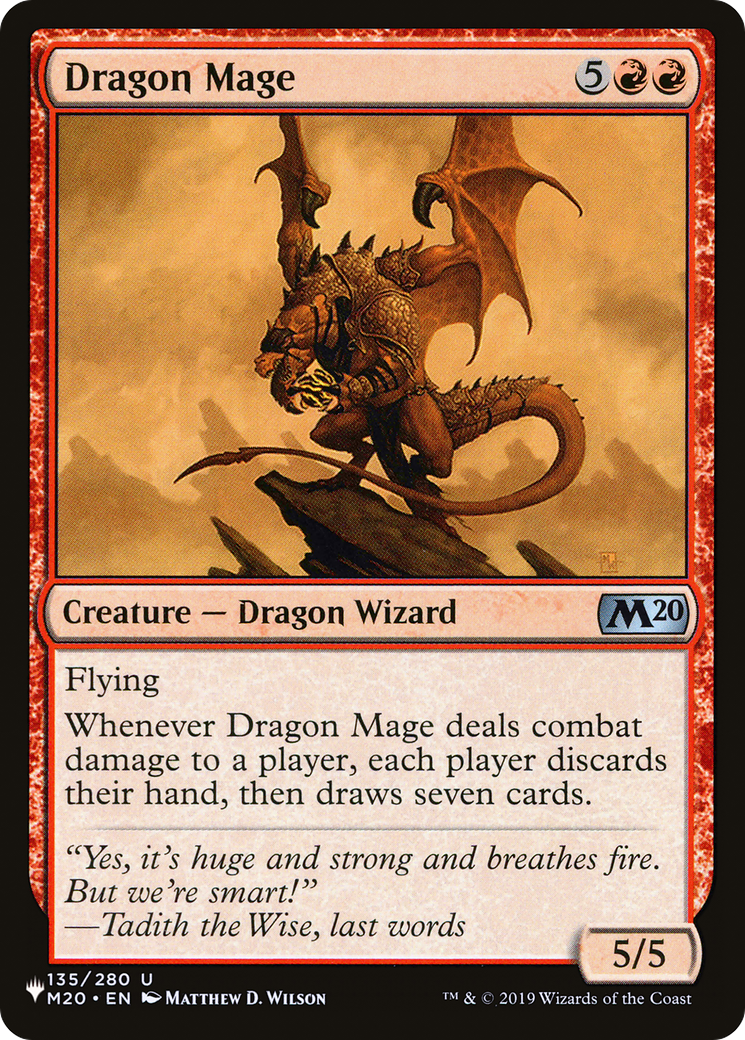 Dragon Mage [The List Reprints] | Kessel Run Games Inc. 