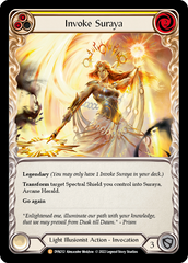 Invoke Suraya // Suraya, Archangel of Knowledge [DYN212] (Dynasty)  Rainbow Foil | Kessel Run Games Inc. 