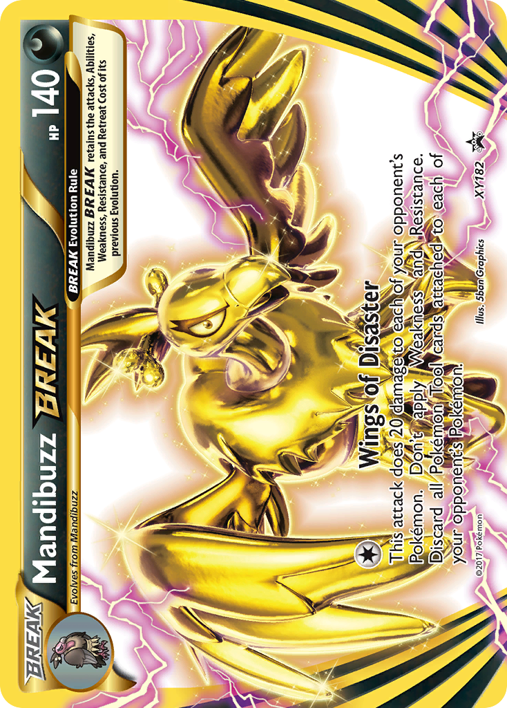 Mandibuzz BREAK (XY182) [XY: Black Star Promos] | Kessel Run Games Inc. 