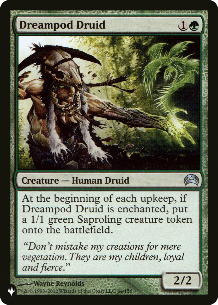 Dreampod Druid [The List Reprints] | Kessel Run Games Inc. 