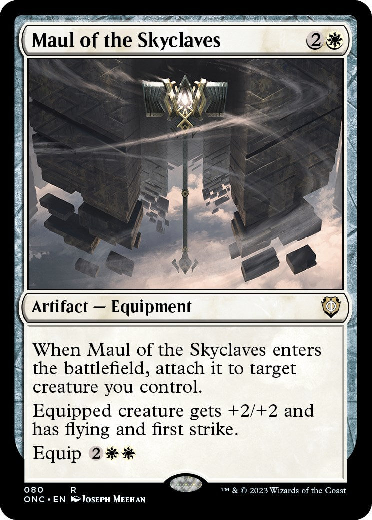 Maul of the Skyclaves [Phyrexia: All Will Be One Commander] | Kessel Run Games Inc. 