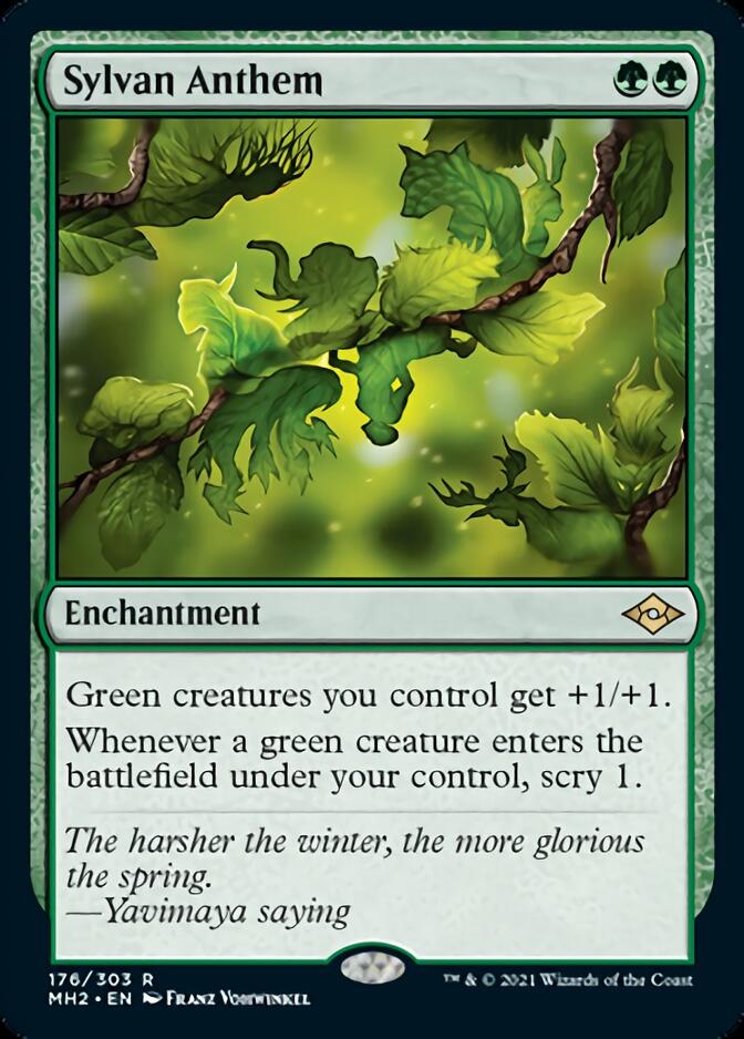 Sylvan Anthem [Modern Horizons 2] | Kessel Run Games Inc. 