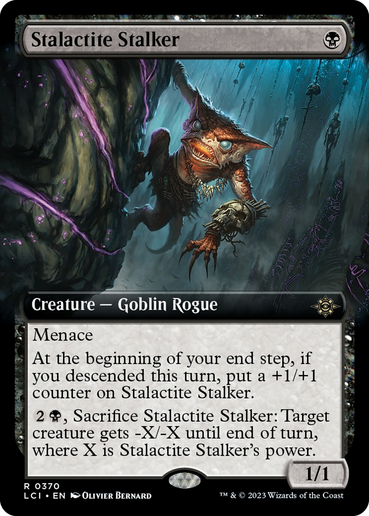 Stalactite Stalker (Extended Art) [The Lost Caverns of Ixalan] | Kessel Run Games Inc. 