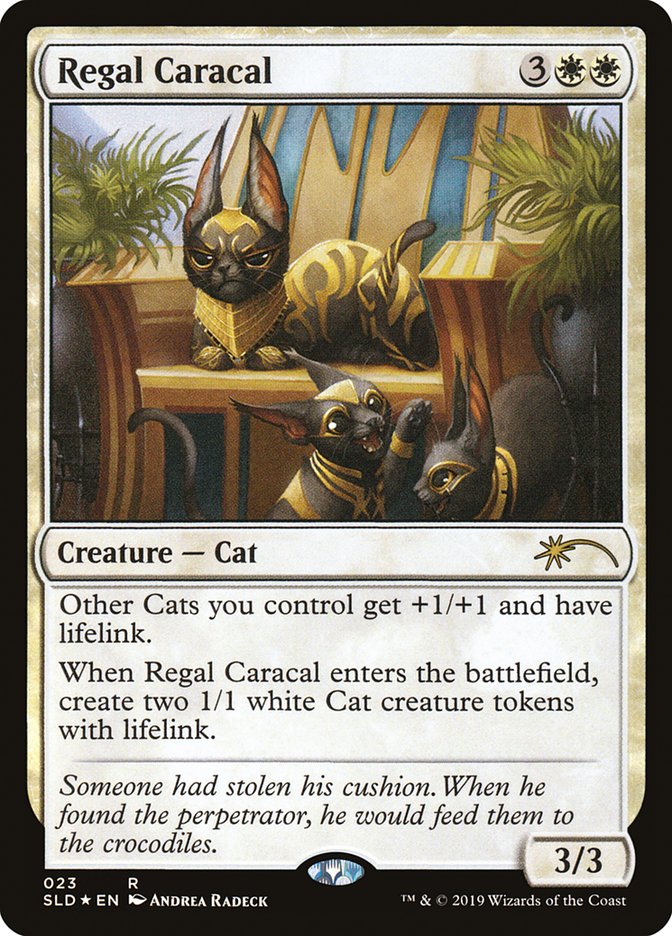 Regal Caracal [Secret Lair Drop Series] | Kessel Run Games Inc. 