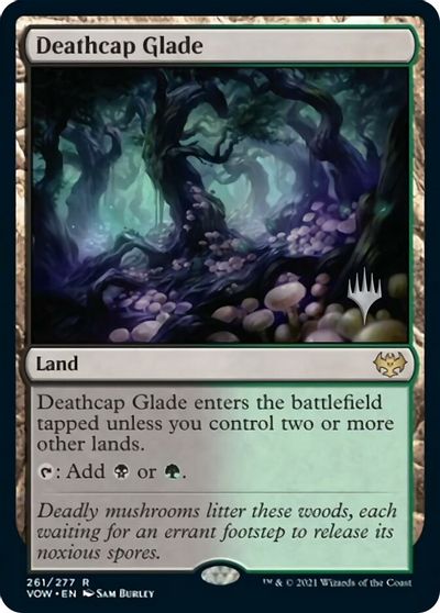 Deathcap Glade (Promo Pack) [Innistrad: Crimson Vow Promos] | Kessel Run Games Inc. 