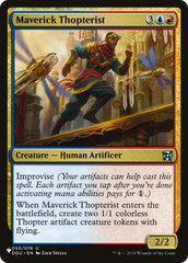 Maverick Thopterist (DDU) [The List] | Kessel Run Games Inc. 