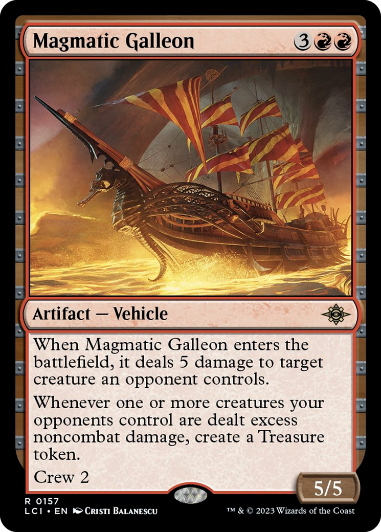 Magmatic Galleon [The Lost Caverns of Ixalan] | Kessel Run Games Inc. 