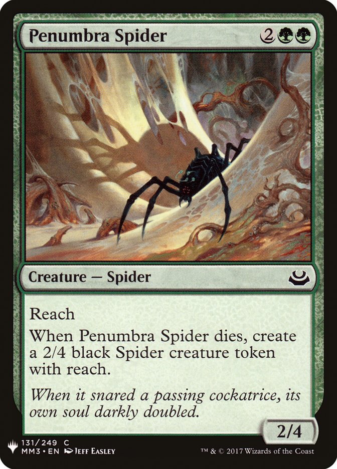 Penumbra Spider [Mystery Booster] | Kessel Run Games Inc. 