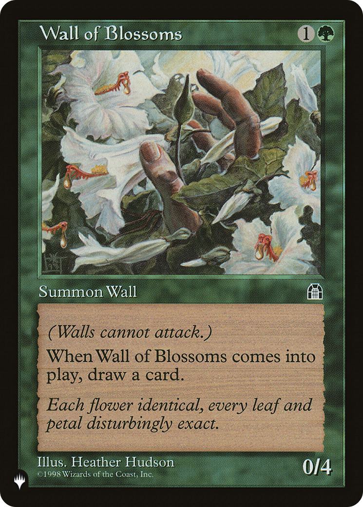 Wall of Blossoms [The List Reprints] | Kessel Run Games Inc. 