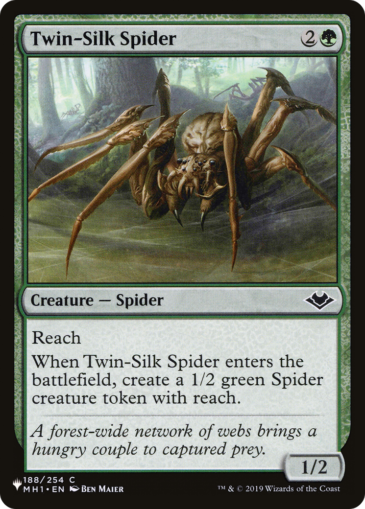 Twin-Silk Spider [The List Reprints] | Kessel Run Games Inc. 