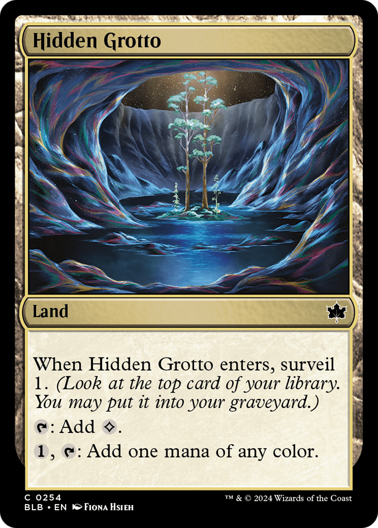 Hidden Grotto [Bloomburrow] | Kessel Run Games Inc. 