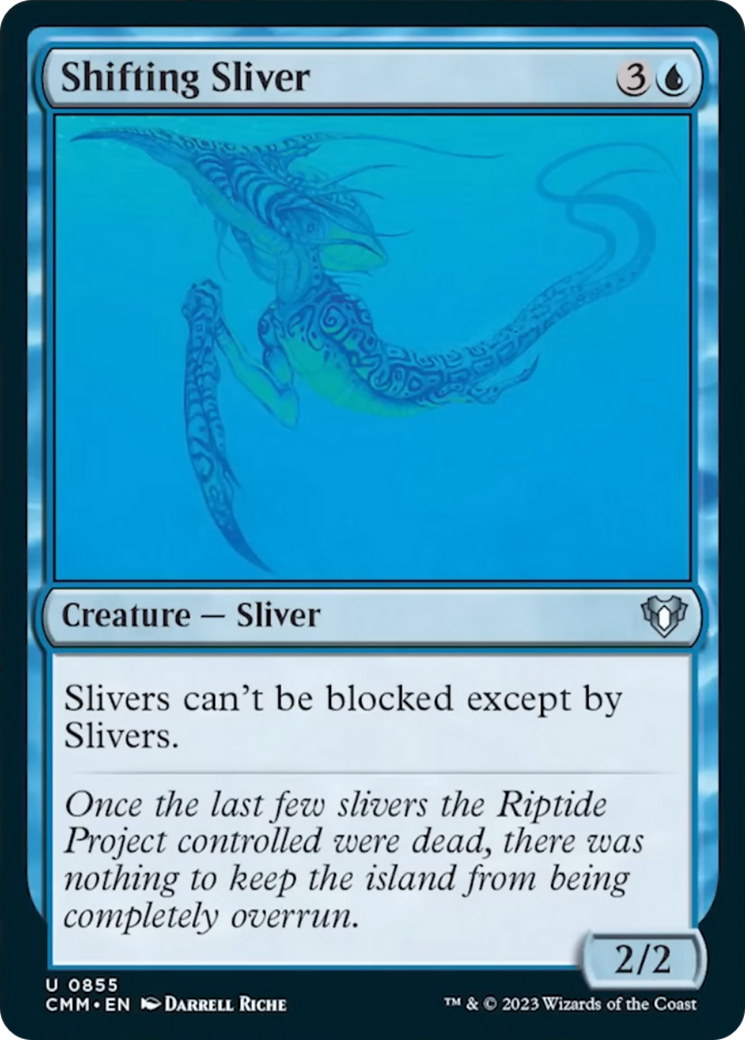 Shifting Sliver [Commander Masters] | Kessel Run Games Inc. 