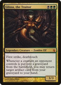 Glissa, the Traitor (Mirrodin Besieged) [Oversize Cards] | Kessel Run Games Inc. 