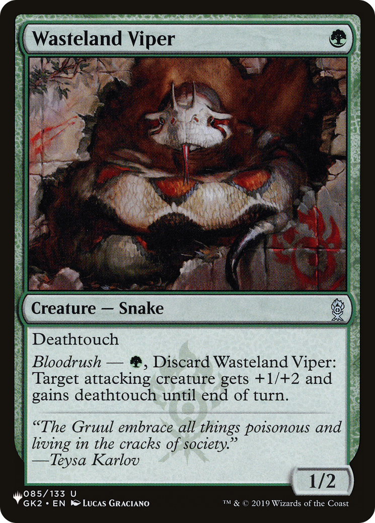 Wasteland Viper [The List Reprints] | Kessel Run Games Inc. 