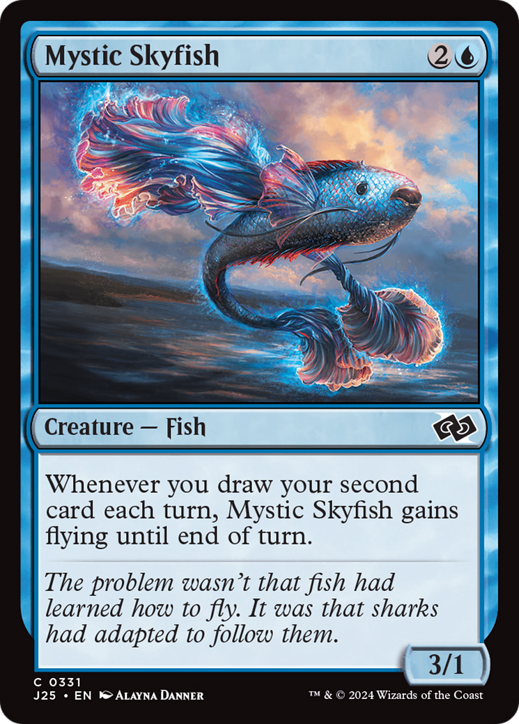 Mystic Skyfish [Foundations Jumpstart] | Kessel Run Games Inc. 