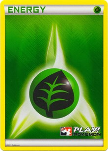 Grass Energy (2011 Play Pokemon Promo) [League & Championship Cards] | Kessel Run Games Inc. 