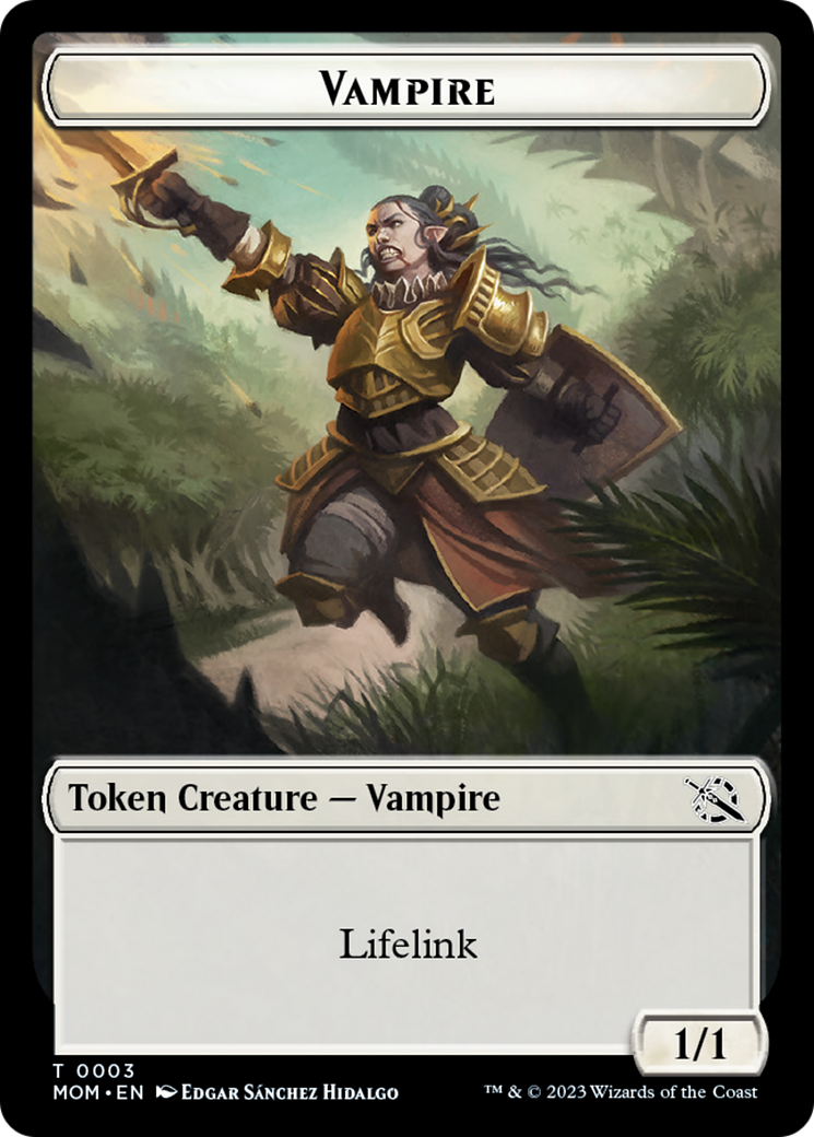 Vampire Token [March of the Machine Tokens] | Kessel Run Games Inc. 