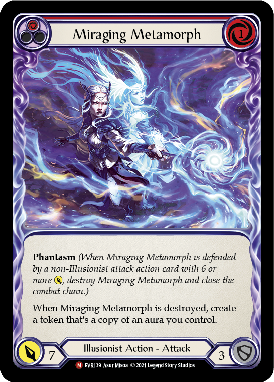 Miraging Metamorph [EVR139] (Everfest)  1st Edition Normal | Kessel Run Games Inc. 