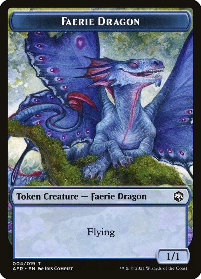 Treasure // Faerie Dragon Double-Sided Token [Dungeons & Dragons: Adventures in the Forgotten Realms Tokens] | Kessel Run Games Inc. 