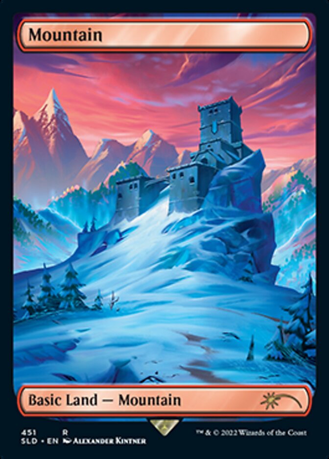 Mountain (451) [Secret Lair Drop Series] | Kessel Run Games Inc. 