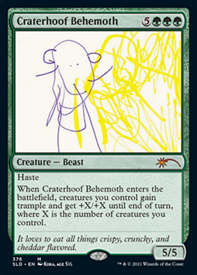 Craterhoof Behemoth (376) [Secret Lair Drop Series] | Kessel Run Games Inc. 