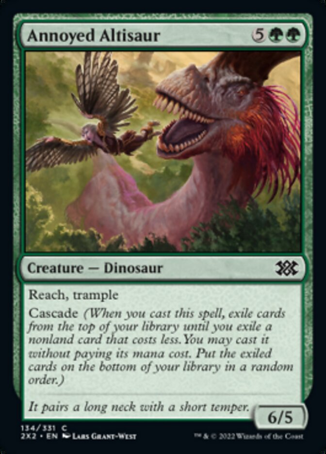 Annoyed Altisaur [Double Masters 2022] | Kessel Run Games Inc. 