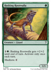 Basking Rootwalla (White Border) [Mystery Booster 2] | Kessel Run Games Inc. 