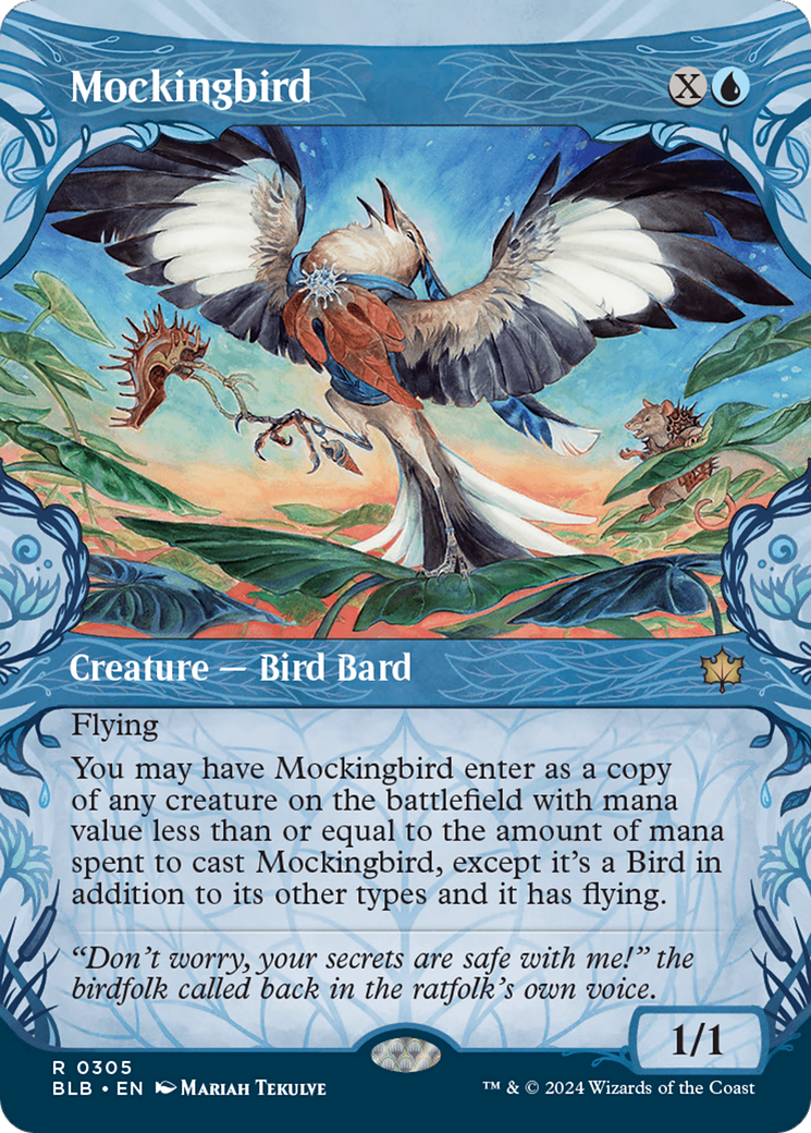 Mockingbird (Showcase) [Bloomburrow] | Kessel Run Games Inc. 