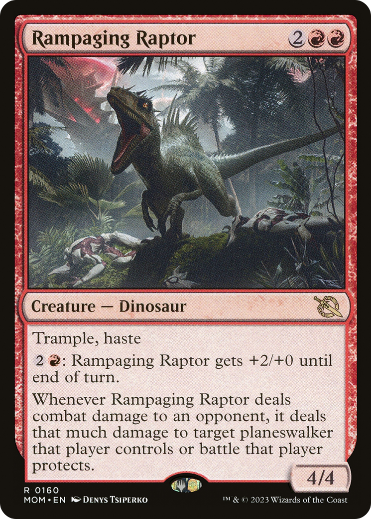 Rampaging Raptor [March of the Machine] | Kessel Run Games Inc. 