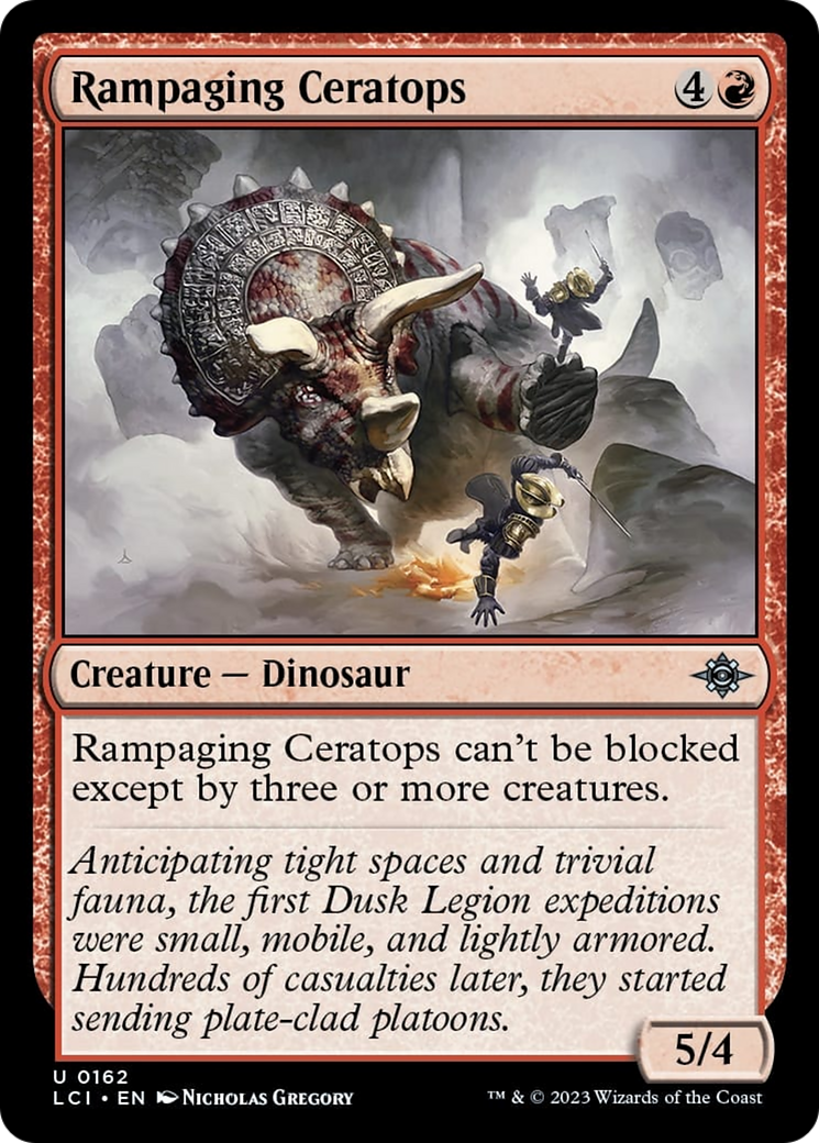 Rampaging Ceratops [The Lost Caverns of Ixalan] | Kessel Run Games Inc. 