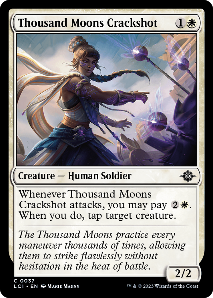 Thousand Moons Crackshot [The Lost Caverns of Ixalan] | Kessel Run Games Inc. 