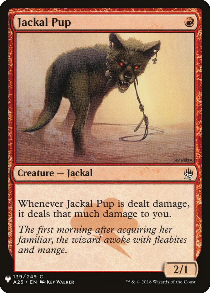 Jackal Pup [Mystery Booster] | Kessel Run Games Inc. 