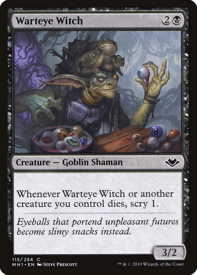 Warteye Witch [Modern Horizons] | Kessel Run Games Inc. 