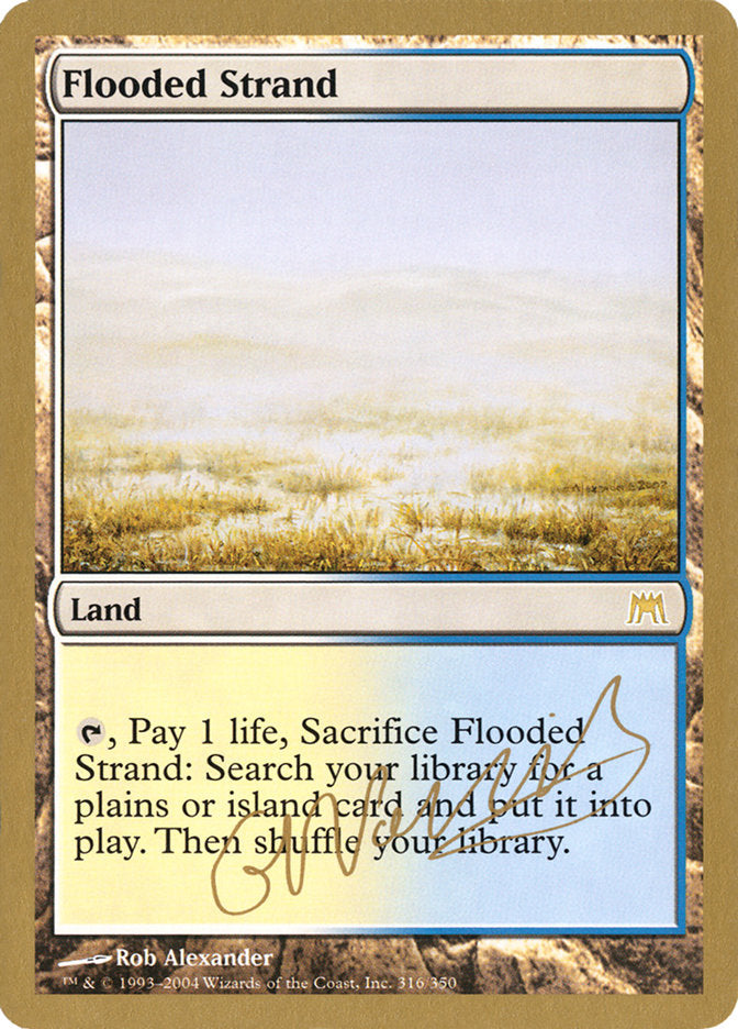 Flooded Strand (Gabriel Nassif) [World Championship Decks 2004] | Kessel Run Games Inc. 