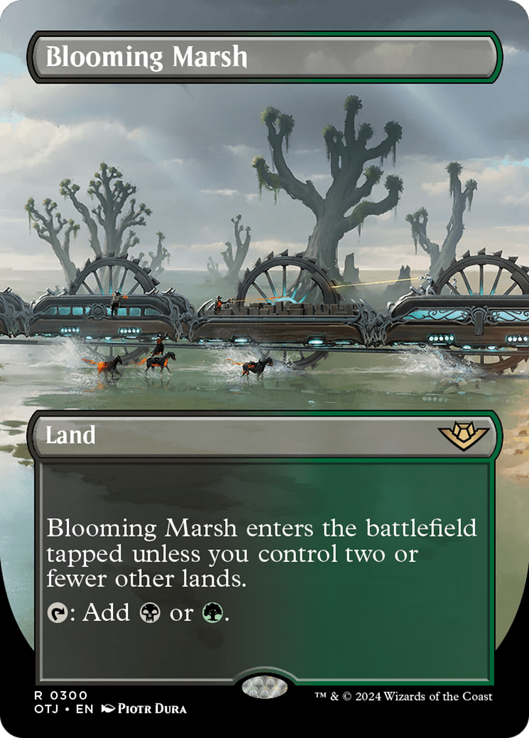 Blooming Marsh (Borderless) [Outlaws of Thunder Junction] | Kessel Run Games Inc. 