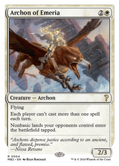 Archon of Emeria (White Border) [Mystery Booster 2] | Kessel Run Games Inc. 