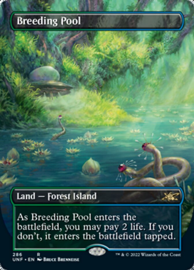 Breeding Pool (Borderless) [Unfinity] | Kessel Run Games Inc. 