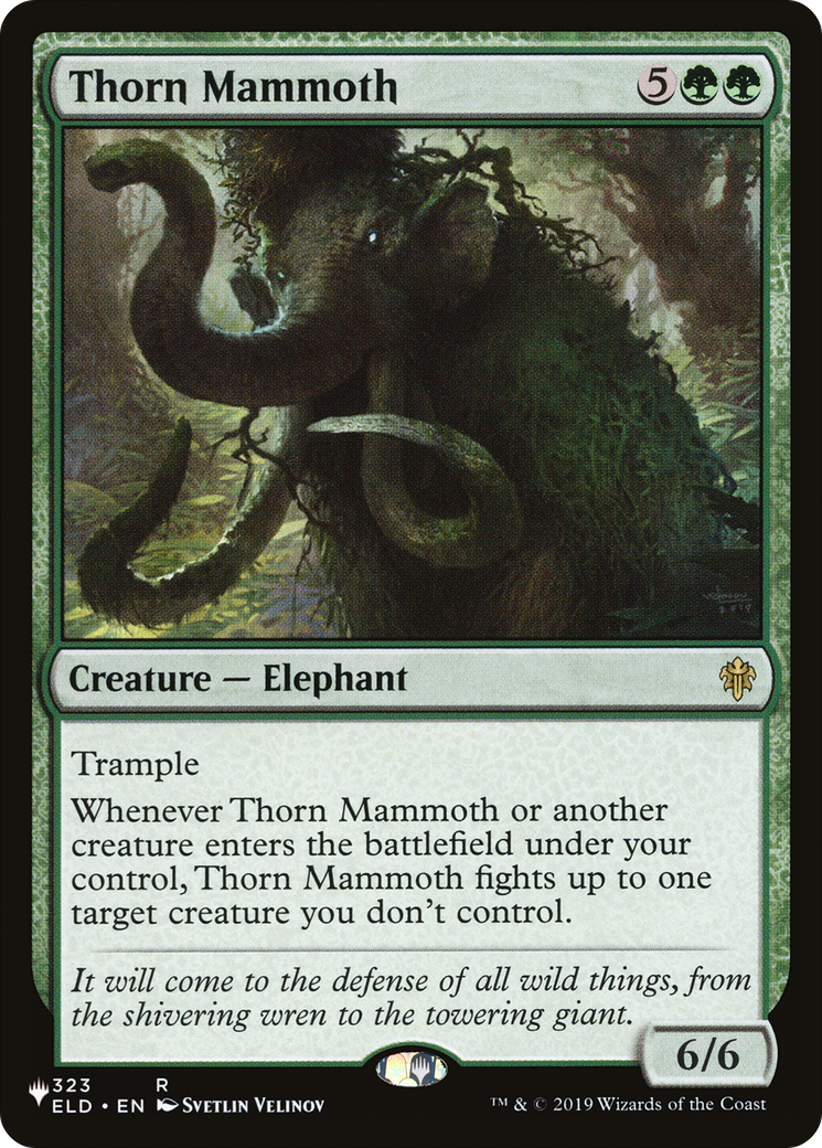 Thorn Mammoth [The List Reprints] | Kessel Run Games Inc. 