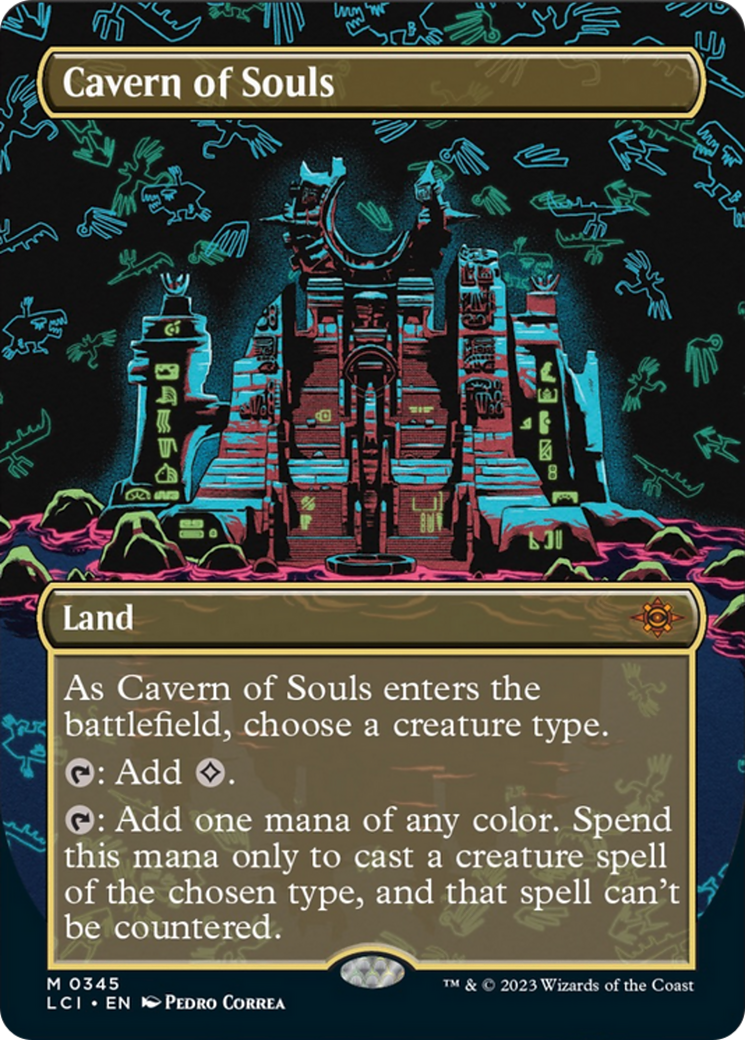 Cavern of Souls (0345) (Borderless) [The Lost Caverns of Ixalan] | Kessel Run Games Inc. 