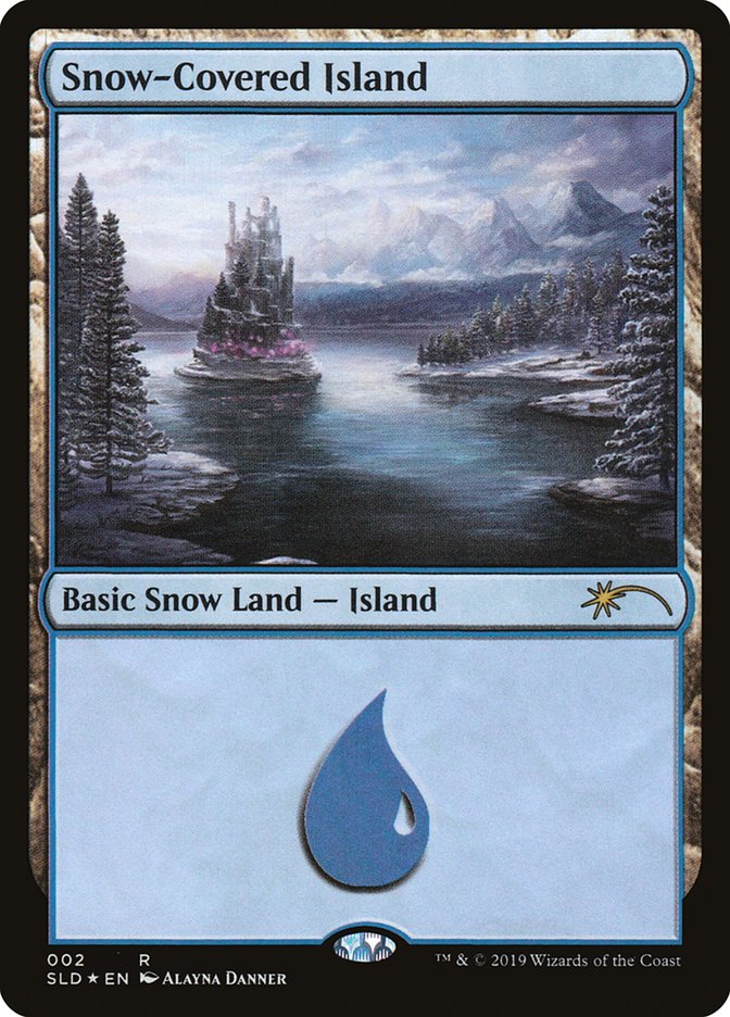 Snow-Covered Island (2) [Secret Lair Drop Series] | Kessel Run Games Inc. 