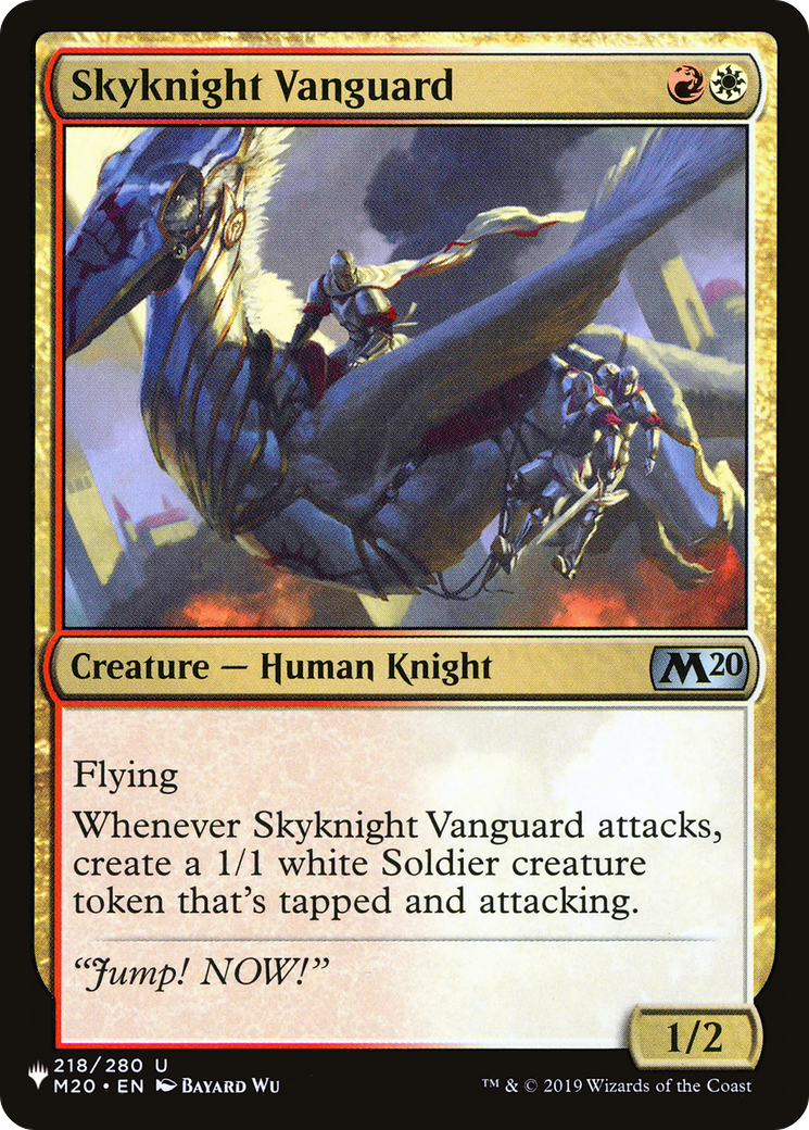 Skyknight Vanguard [The List Reprints] | Kessel Run Games Inc. 