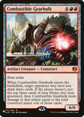 Combustible Gearhulk [The List] | Kessel Run Games Inc. 