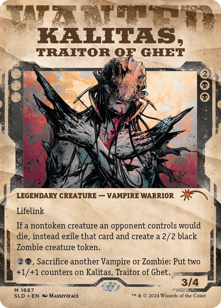 Kalitas, Traitor of Ghet [Secret Lair Drop Series] | Kessel Run Games Inc. 