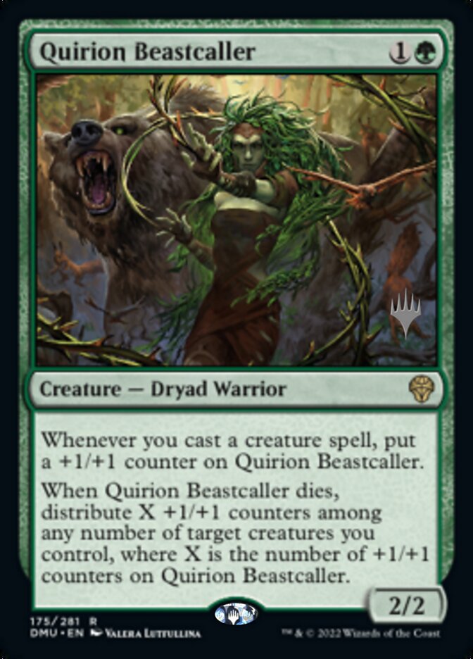 Quirion Beastcaller (Promo Pack) [Dominaria United Promos] | Kessel Run Games Inc. 